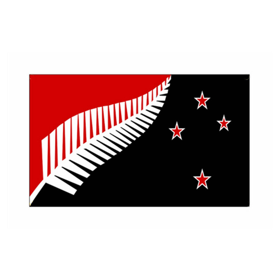 90*150CM Polyester New Zealand Leaf Flag Banner Outdoor For Decor