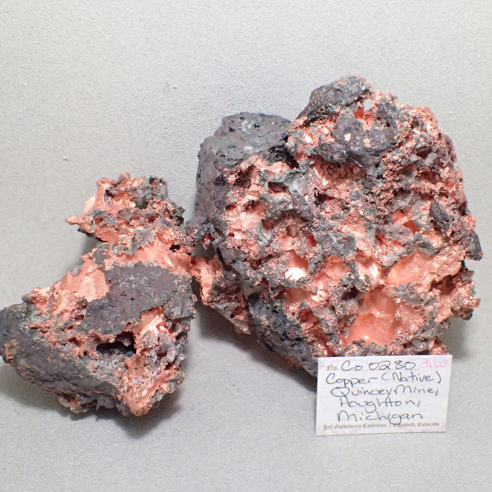 Copper, Quincey Mine, Houghton, Michigan