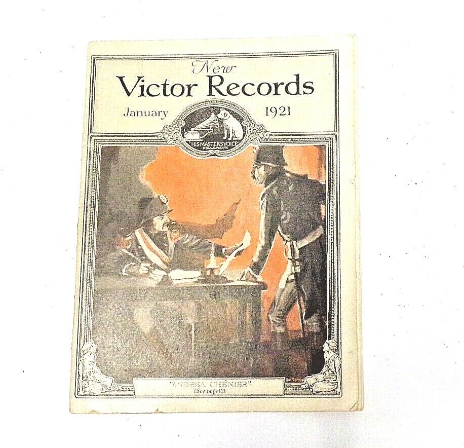 VICTOR PHONOGRAPH PAMPHLET \