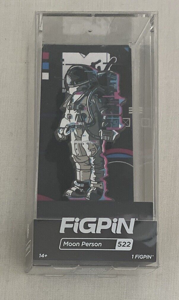 FiGPiN: Classic - MTV Moon Person #522 NEW Pin Moonman