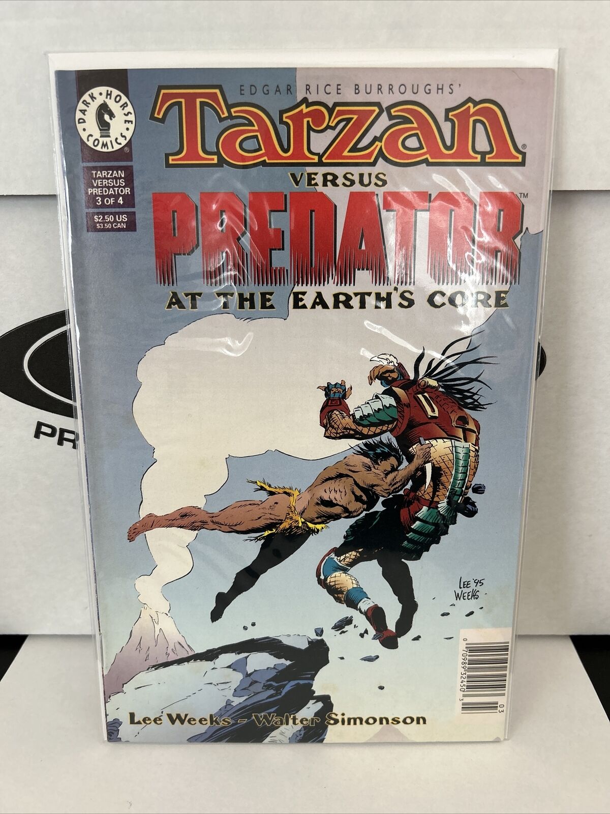 TARZAN VS PREDATOR at the EARTHS CORE #3 Dark Horse Comics Lee Weeks & Simonson