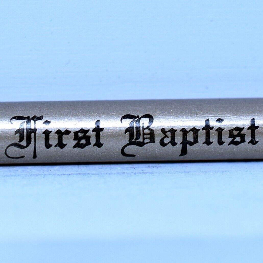 1960s First Baptist Church 401 Jackson Street Calhoun City Mississippi Pencil