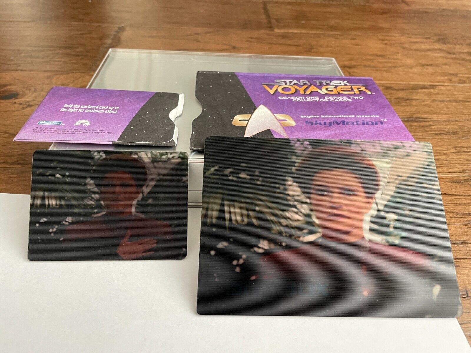 STAR TREK VOYAGER SEASON ONE 1 SERIES TWO 2 SKYMOTION SMALL & LARGE COMBO