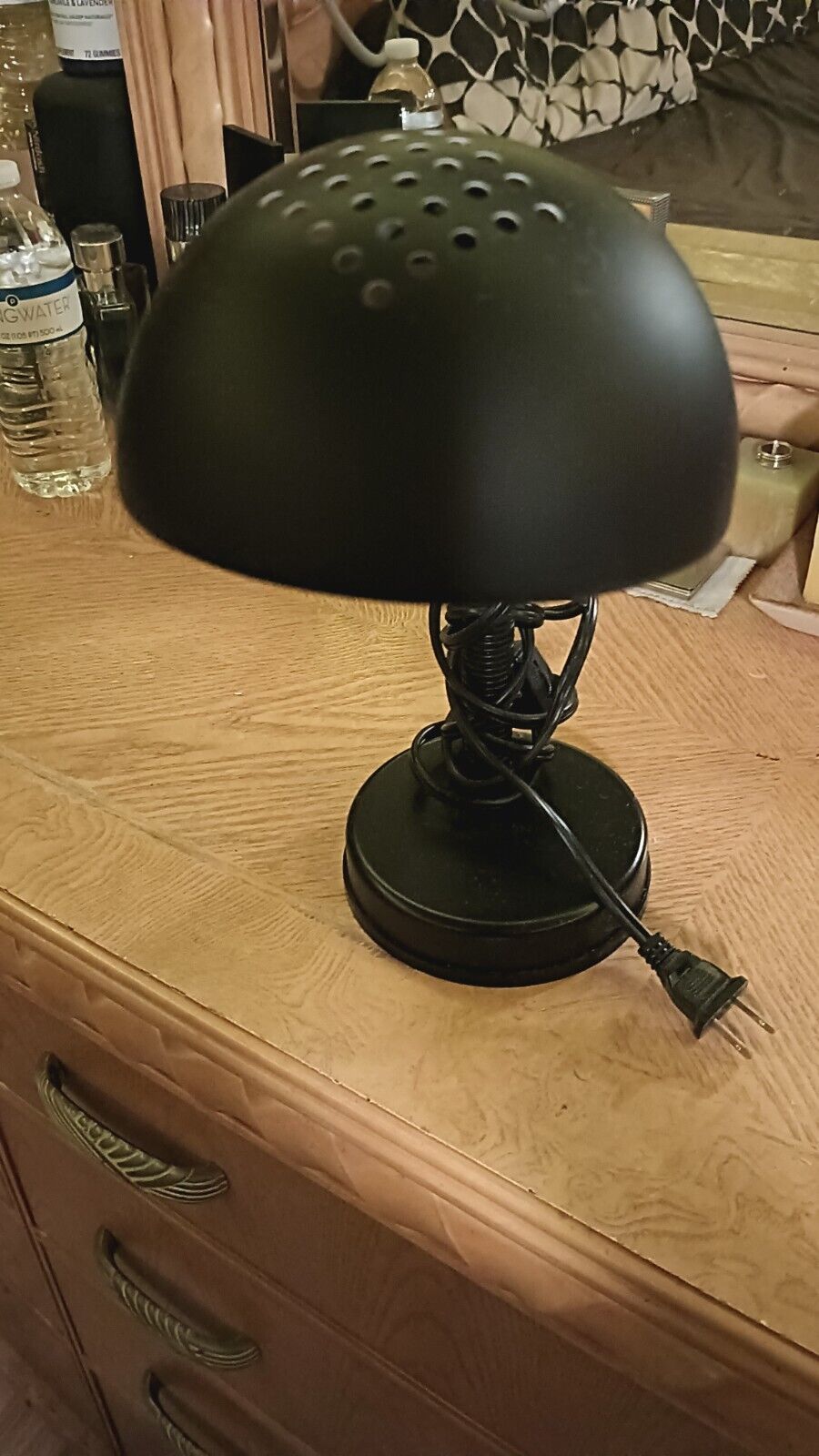 Vintage 1990s Black Task Lamp, VTG 90s Gooseneck Desk Lamp