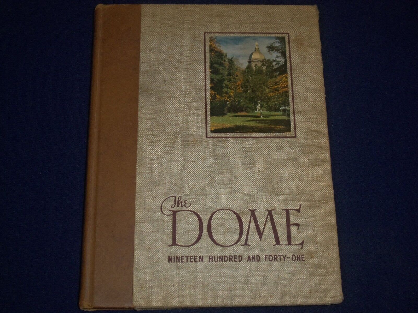 1941 THE DOME UNIVERSITY OF NOTRE DAME YEARBOOK - INDIANA - PHOTOS - YB 45