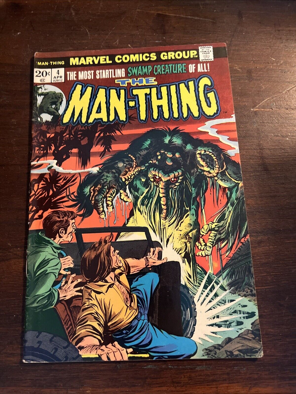 Man-Thing #4 (Marvel Comics 1974) 2nd Appearance of  Foolkiller