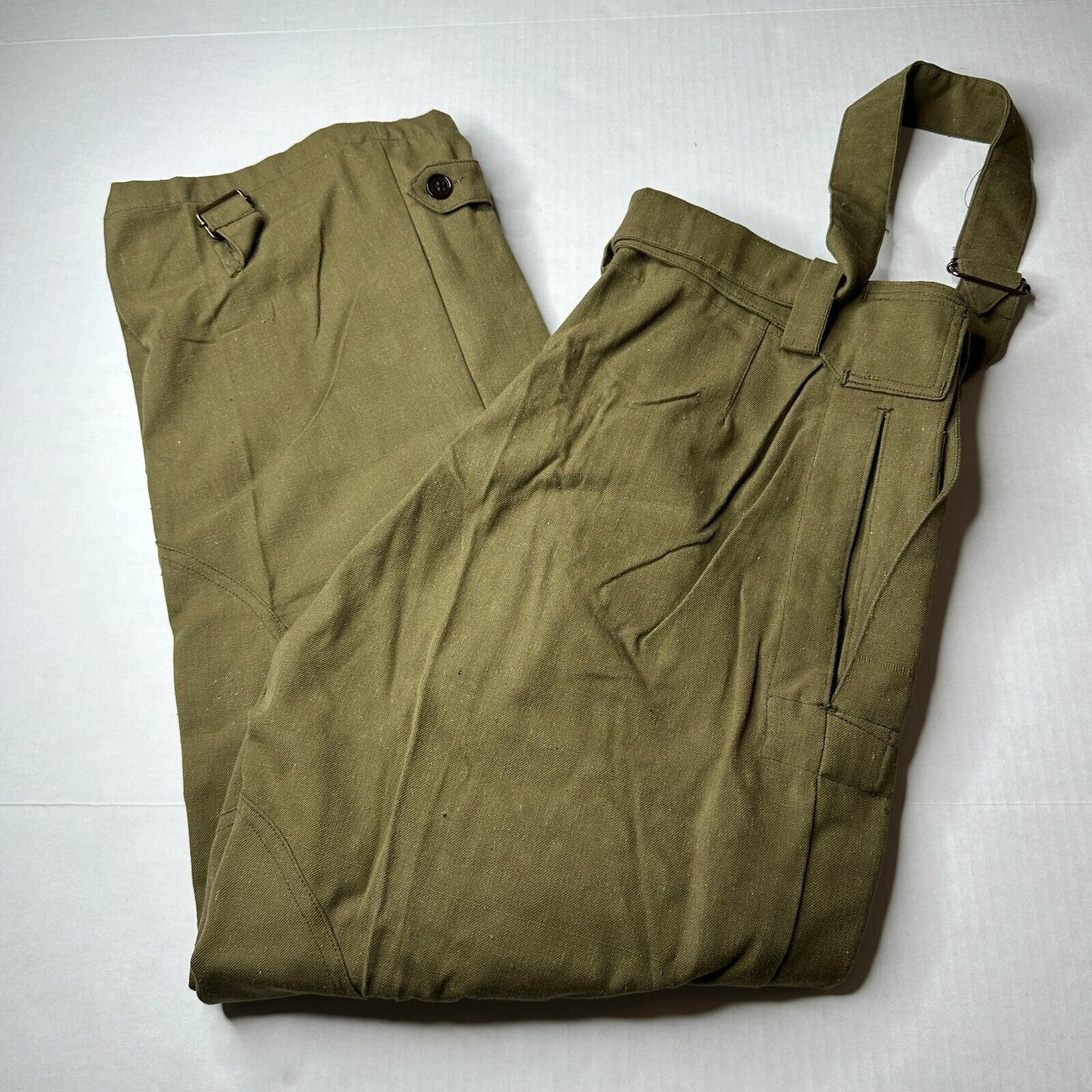 Vintage Mens British Army Military Uniform Trouser Pant