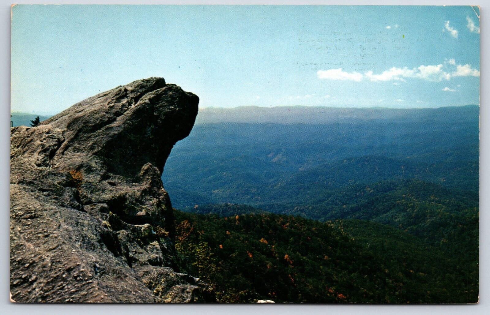 Postcard NC The Blowing Rock North Carolina View