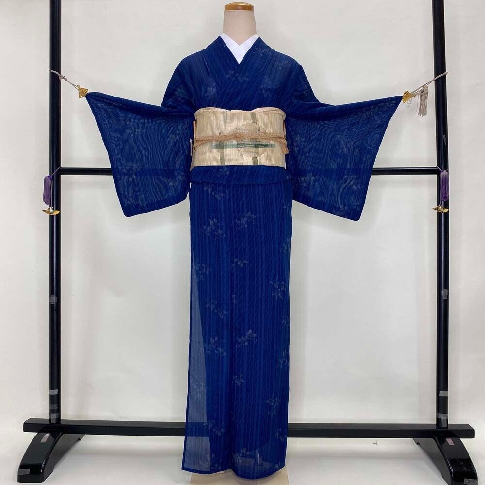 komon Summer japanese kimono komon set 4-piece set nagoyaobi obiage obijime 2716