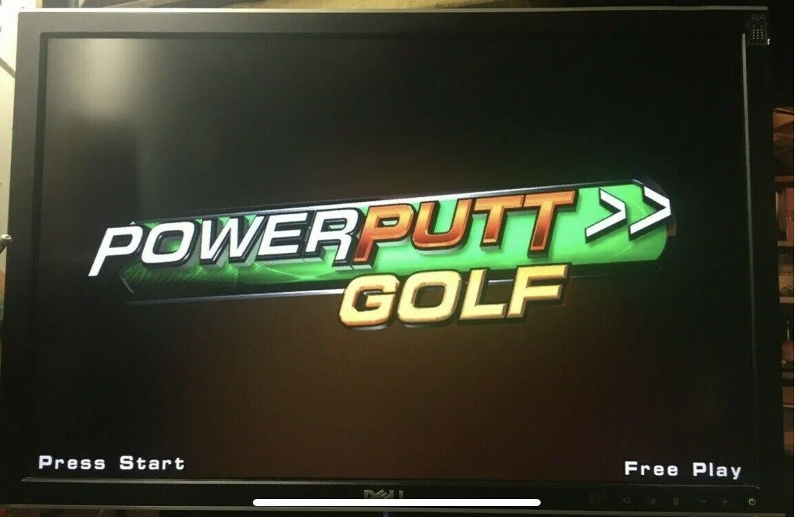 Incredible Technologies Power Putt 11  Course - U101 Security Chip and SSD