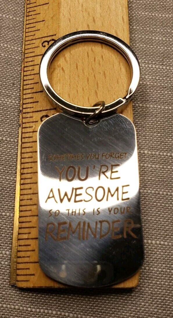 Vintage Keychain You\'re Awesome H99