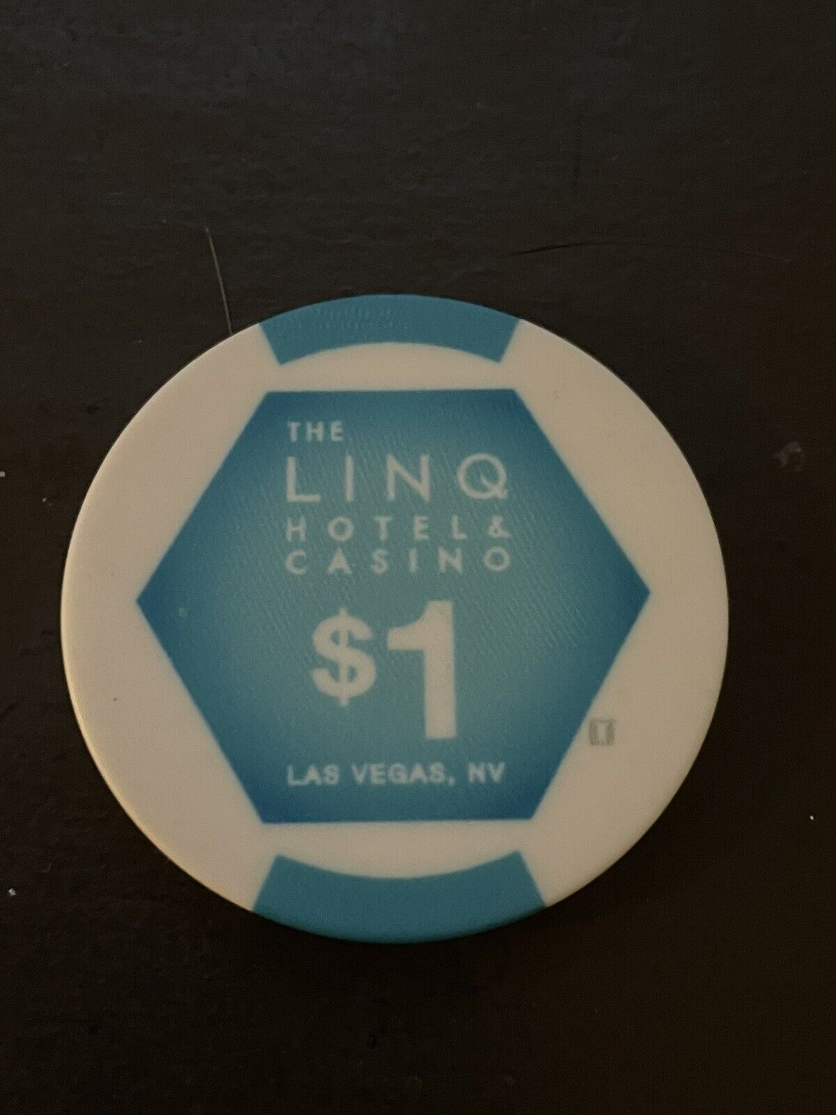 The LINQ Hotel & Casino $1 Poker Chip Las Vegas, NV 