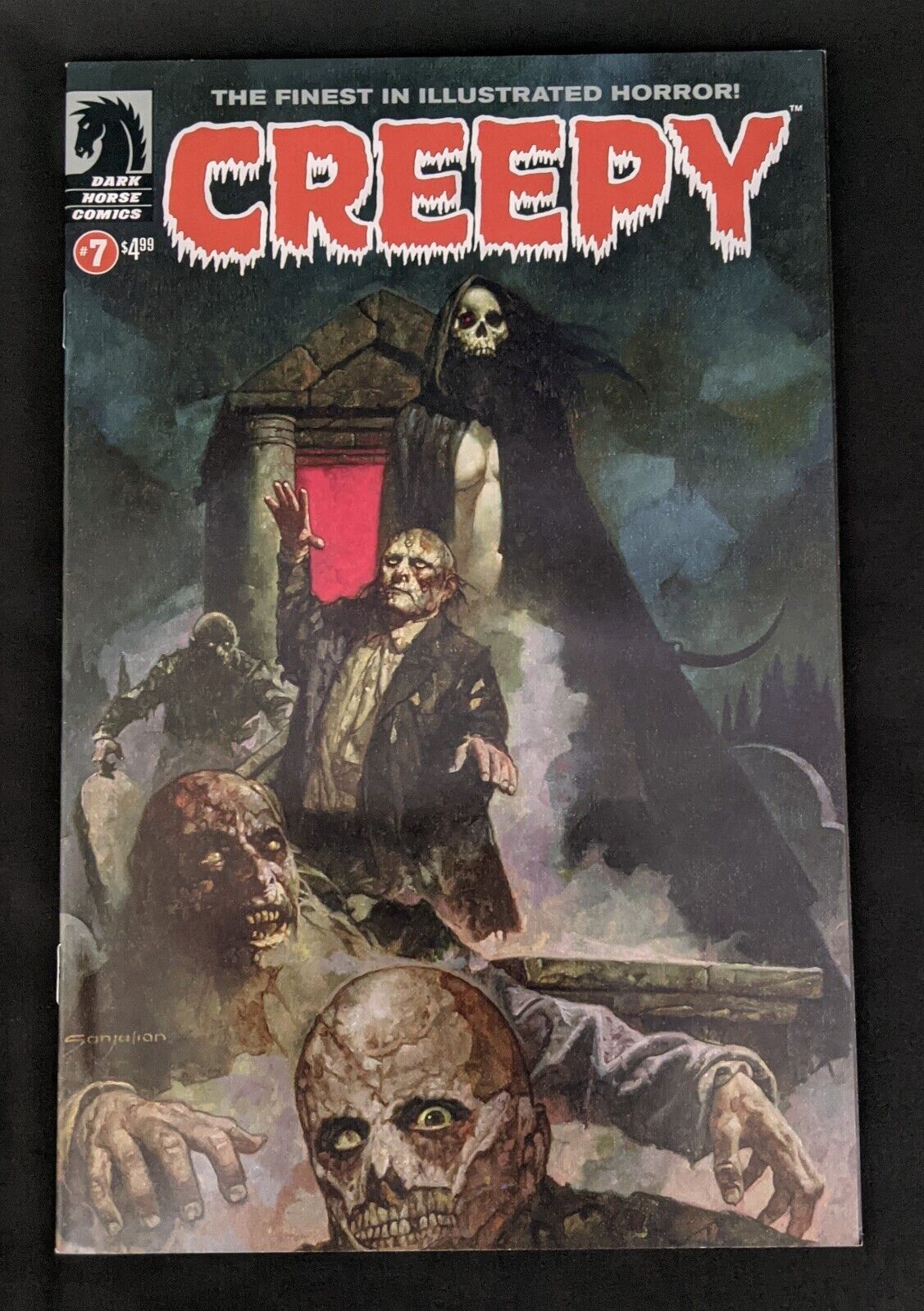 CREEPY #7 [2012 Dark Horse Comics / Lansdale / Morrison / Braun / Sanjulian] NM