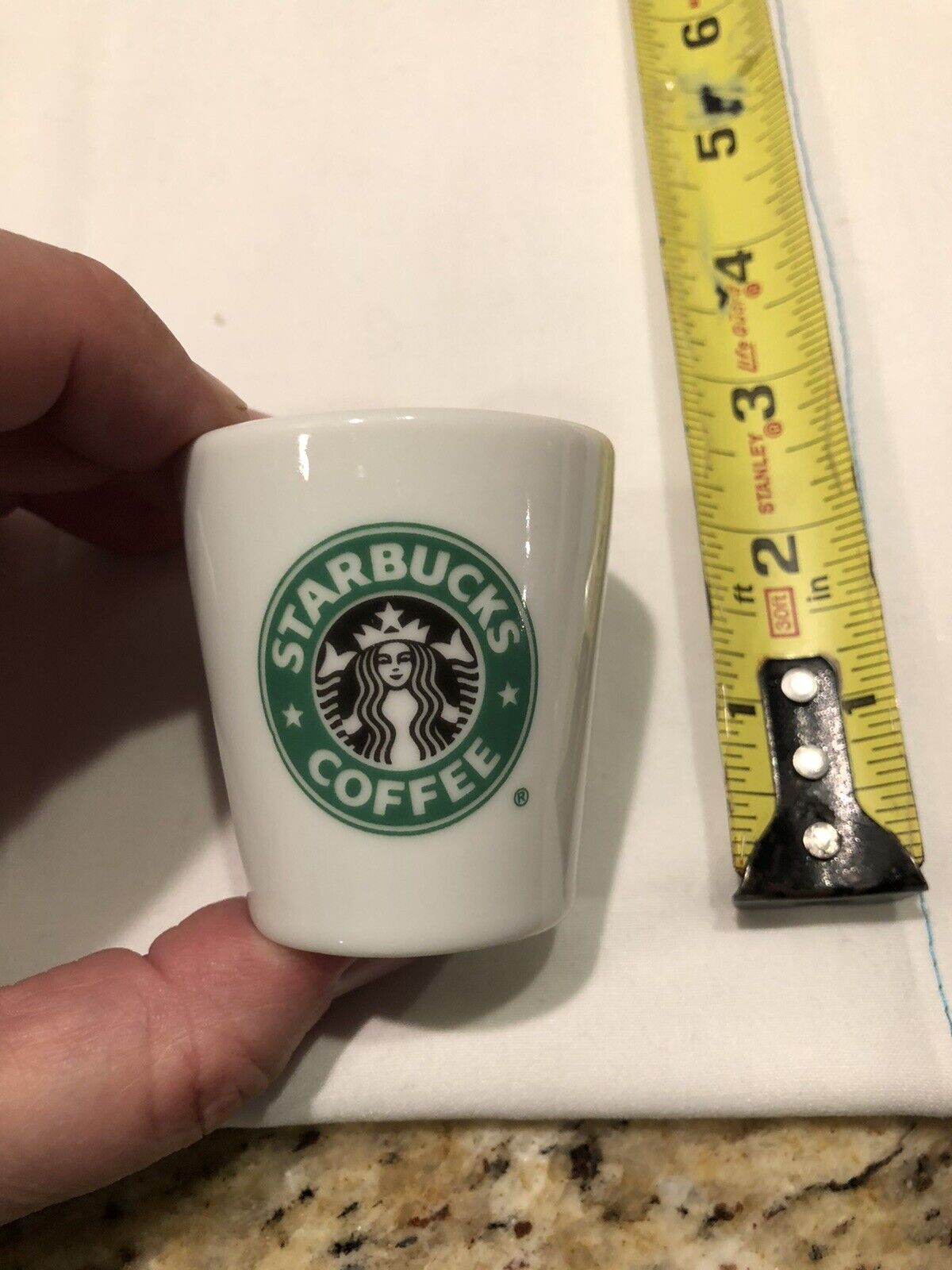 Starbucks Coffee Expresso Shot Glass Cup 2 Oz Mug
