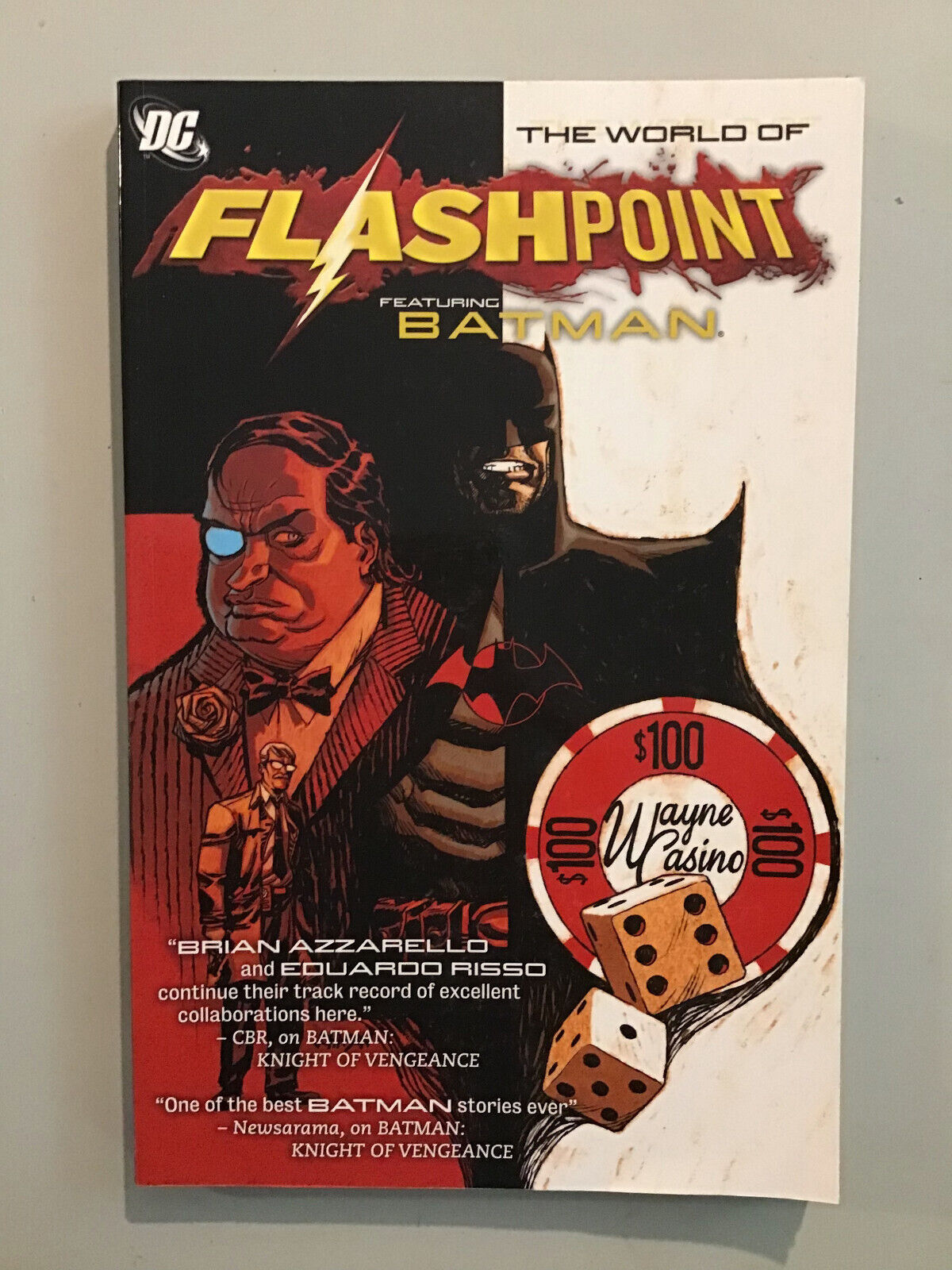 Flashpoint World of Flashpoint Featuring Batman TPB (2012 DC) Azzarello Risso