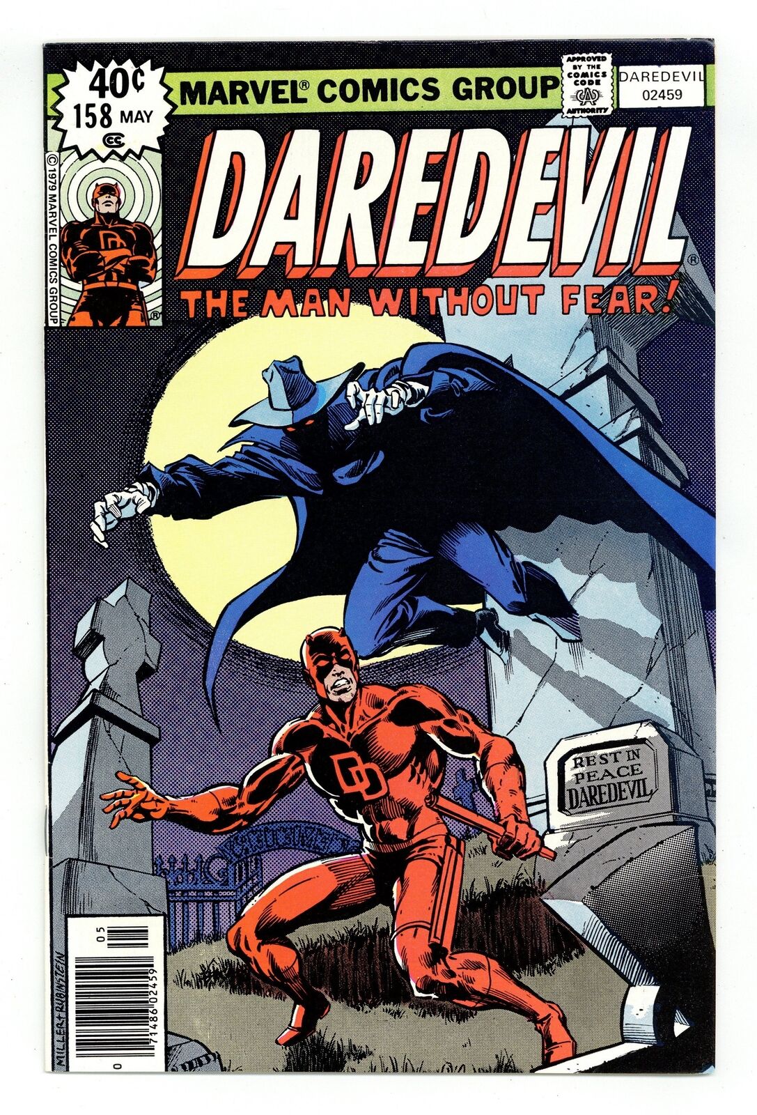Daredevil #158 VF- 7.5 1979