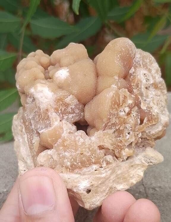 unusual natural crystal cluster specimen of unknown mineral- possibly Stalactite