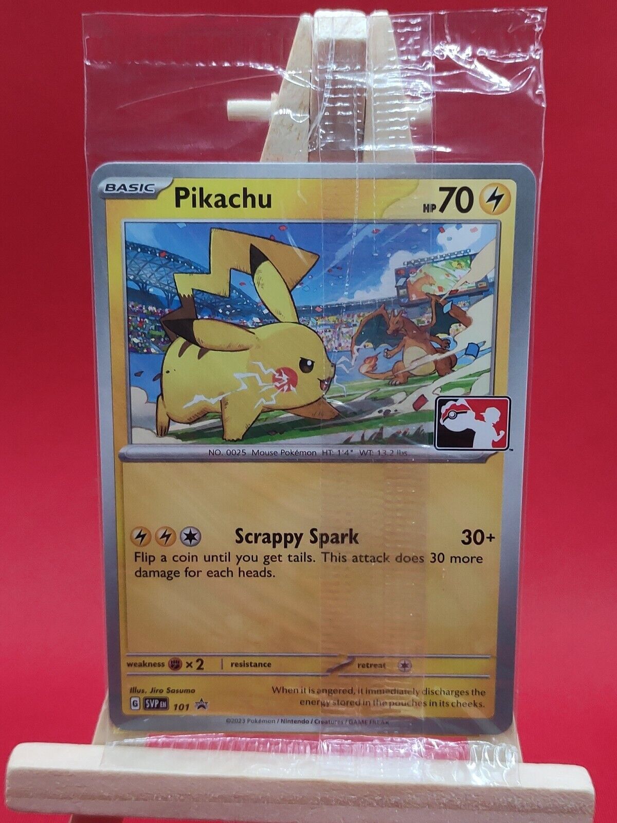 Pikachu SVP101 Scarlet & Violet Exclusive Ultra Rare Promo Pokemon Card * New *