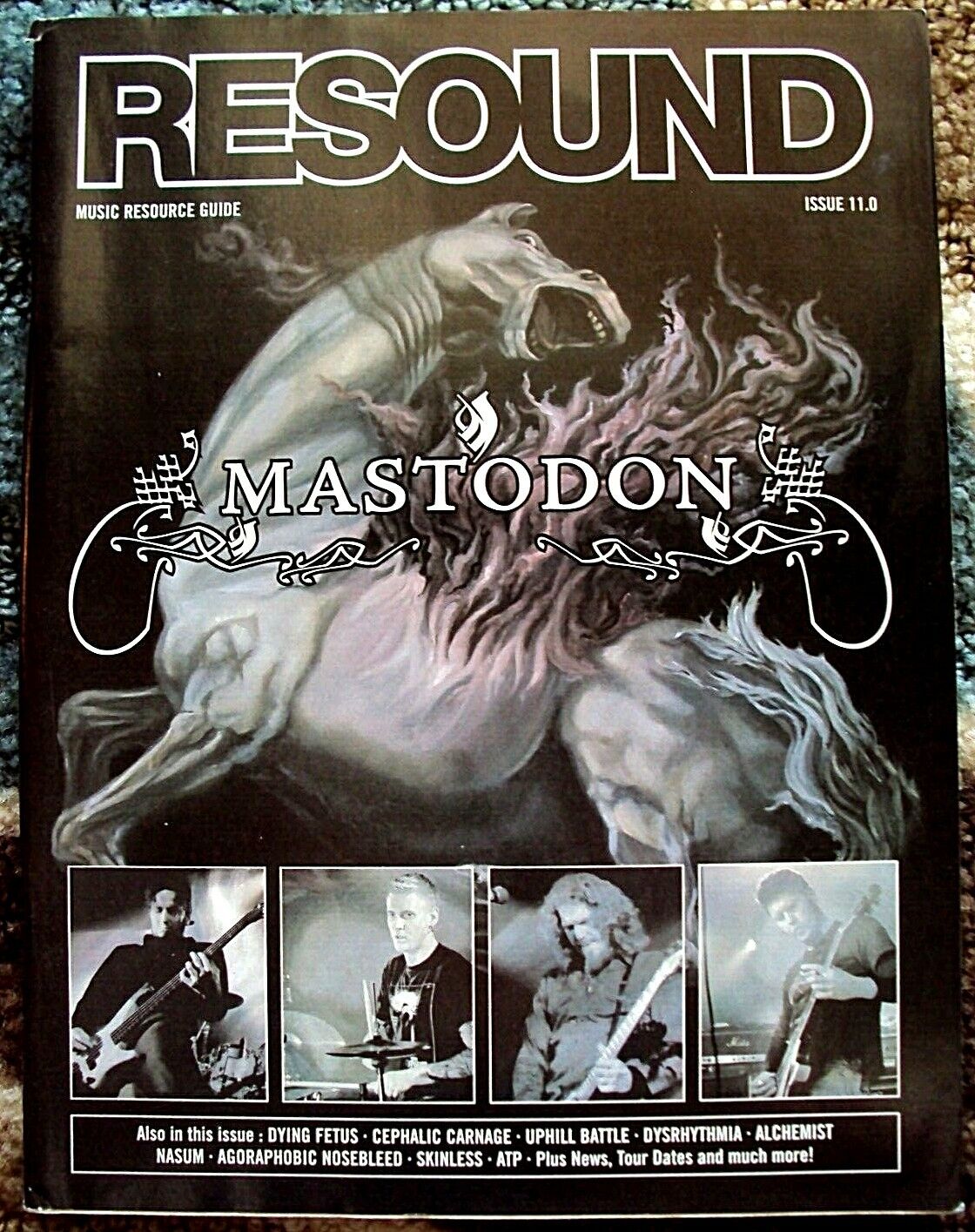Resound Relapse Records Catalog #11 Death Metal Mastodon Dying Fetus Skinless 