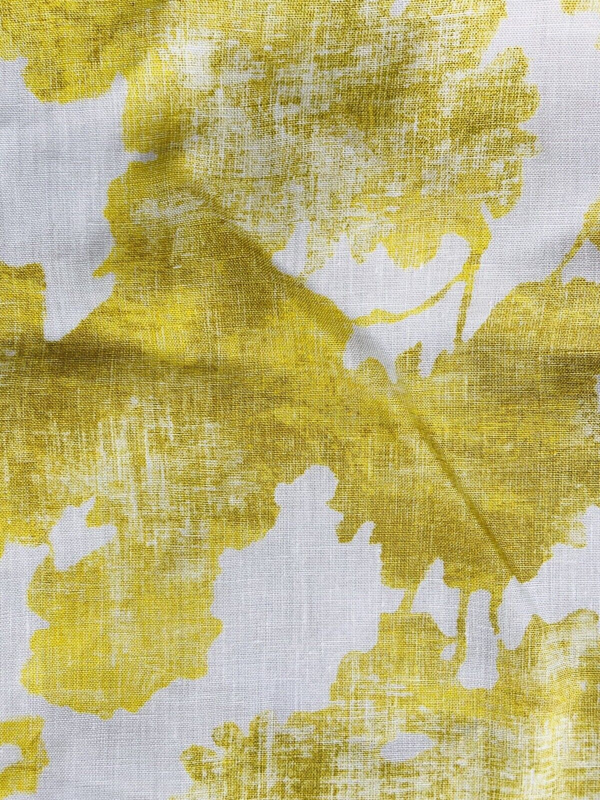 Romo “Esme” Floral Linen Fabric Showroom panel 103” X 25