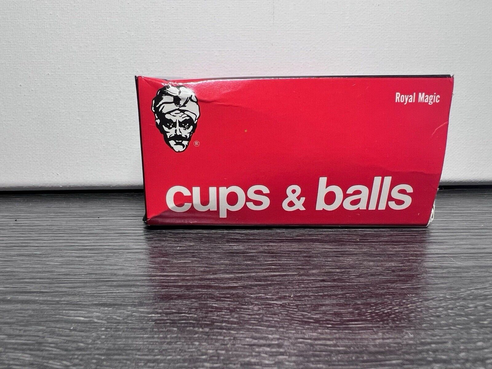 VTG Royal Magic Trick Cups & Balls Primary Colors Original Box
