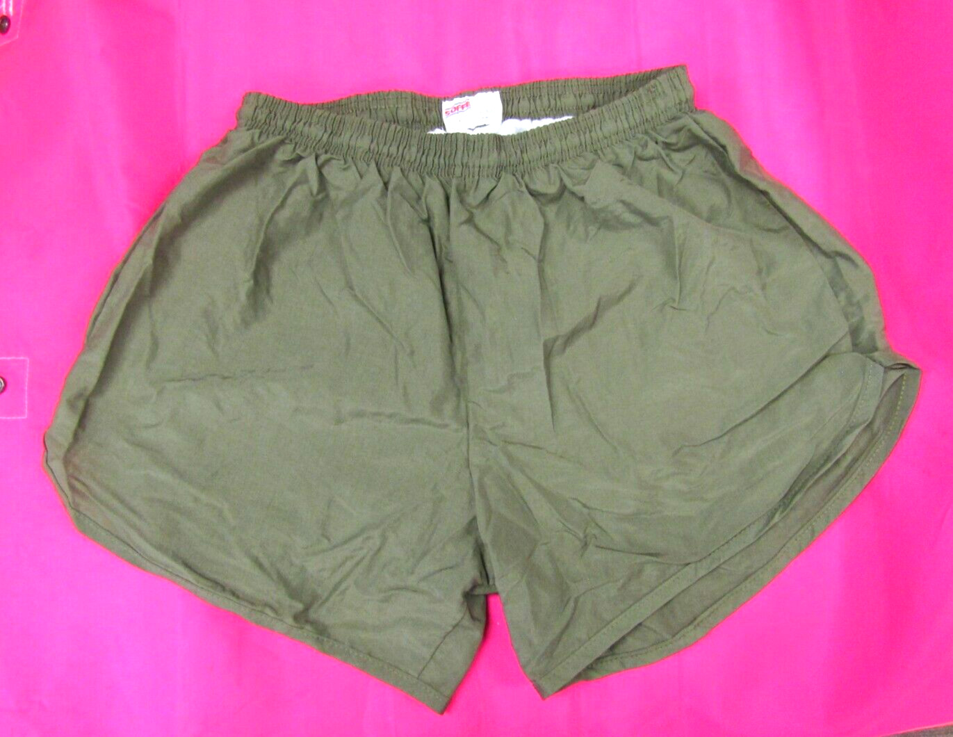 NWOT USGI OD Green General Purpose Trunks Large Swim Shorts 34-36 Gray Liner