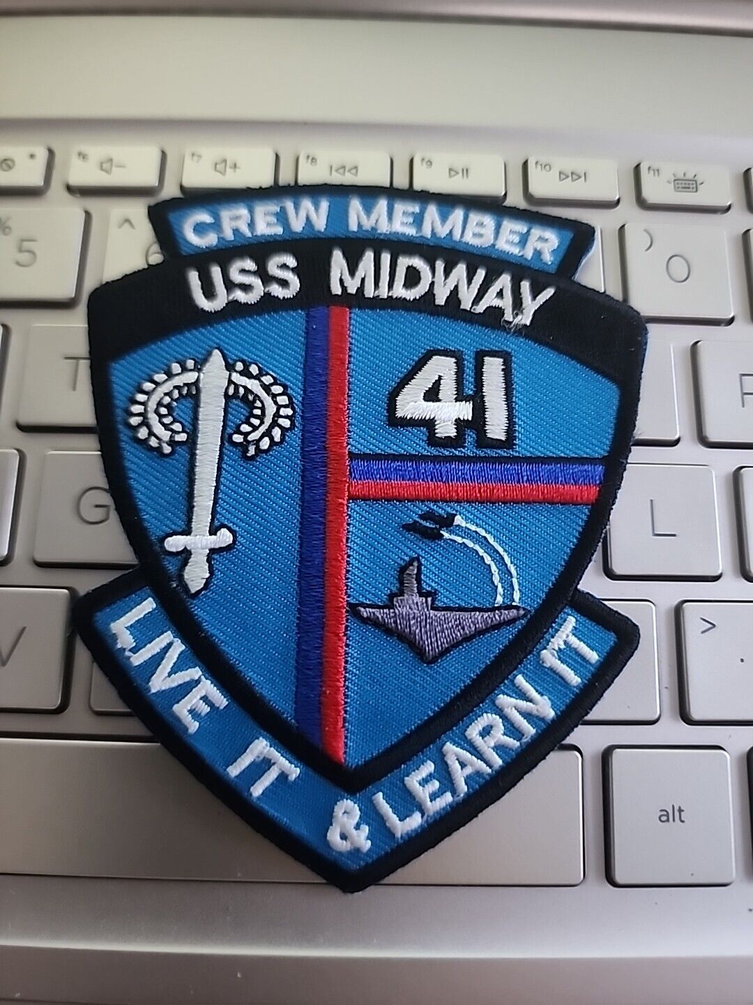USS MIDWAY CV -41  PATCH-NEW --SEE STORE AND AUCTIONS DEALS -A NAVY VET STORE