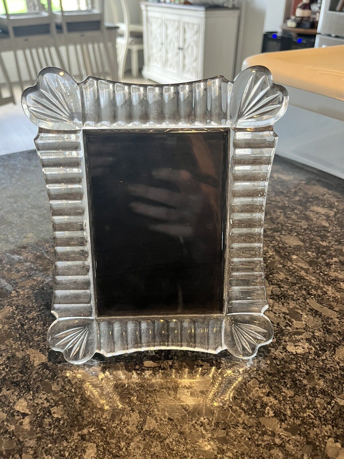 Marquis Waterford Crystal Sweet Memories Hearts 8x7 Picture Frame - EUC