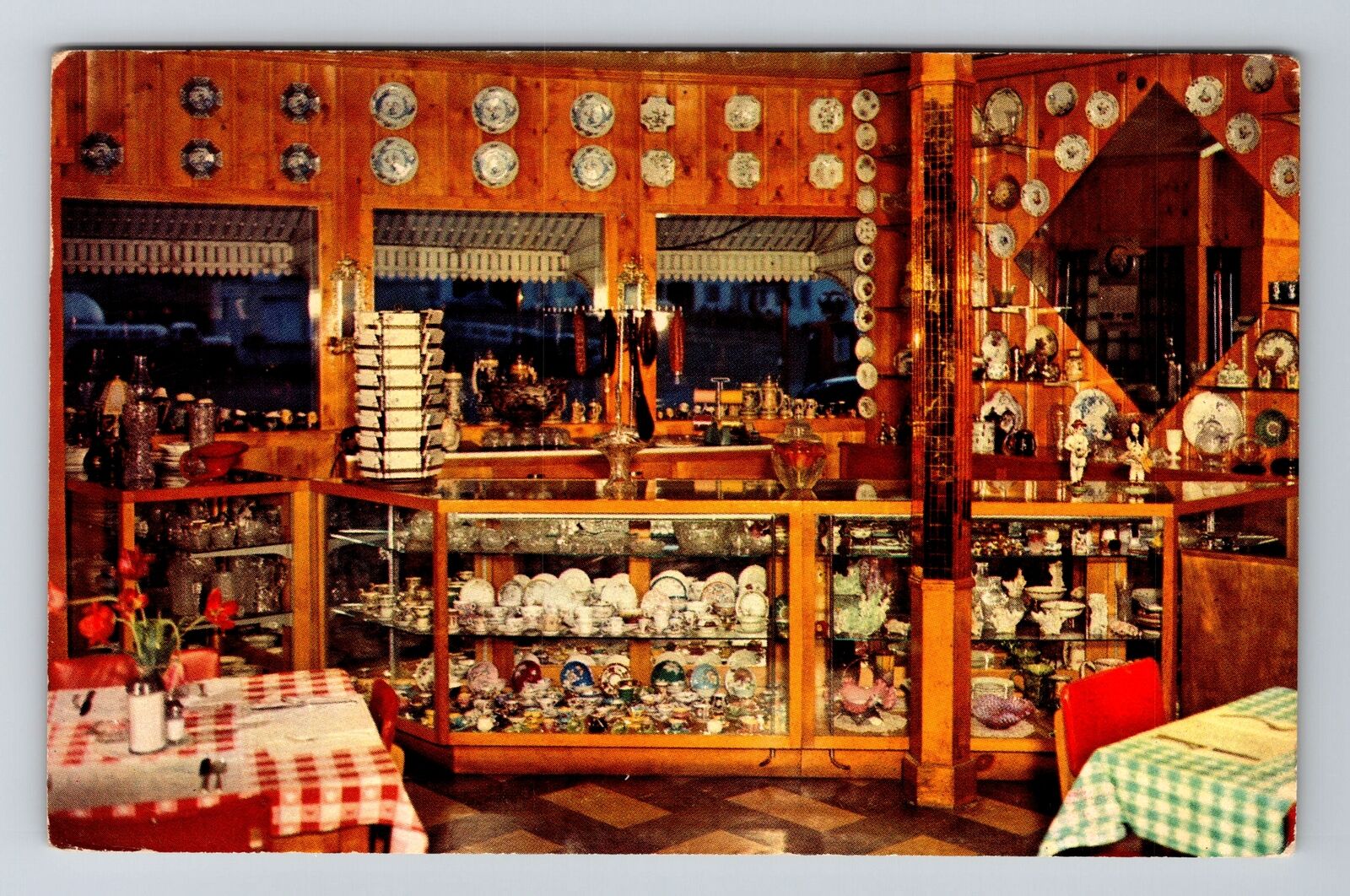 Denver CO-Colorado, Lea\'s Antique and Gift Shop, c1956, Vintage Postcard