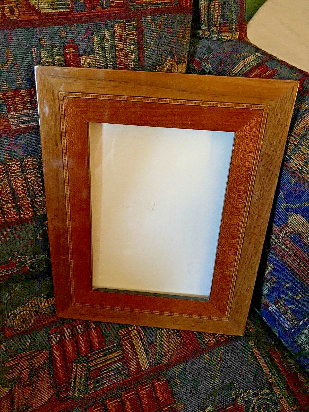 Loui Michel Cie Picture Frame Inlay Wood 5x7\