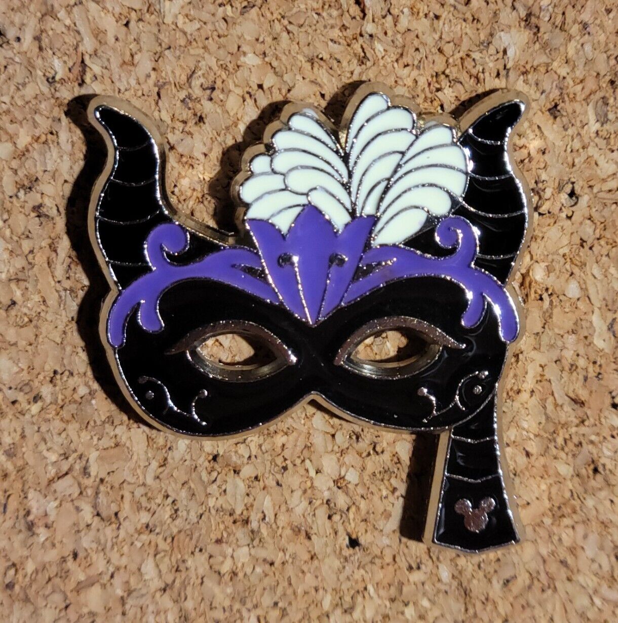 Disney Trading Pin Maleficent Carnevale Mask Masquerade Sleeping Beauty