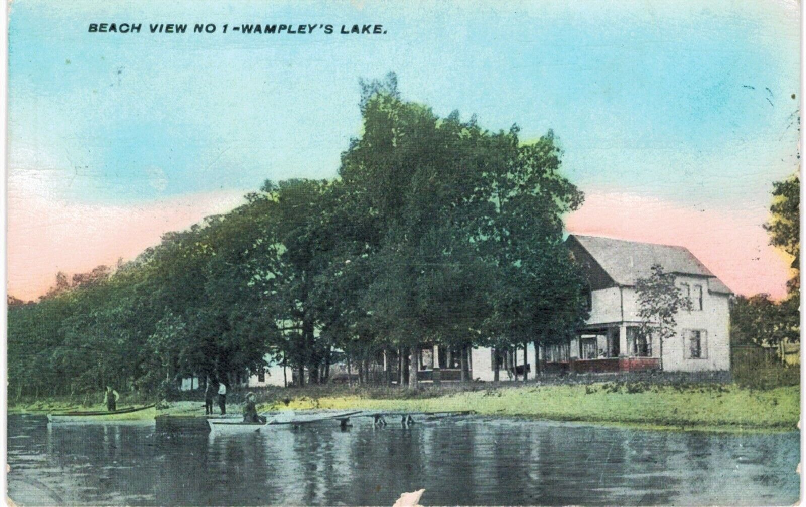Adrian MI Wampler\'s  Wampley\'s Lake 1912