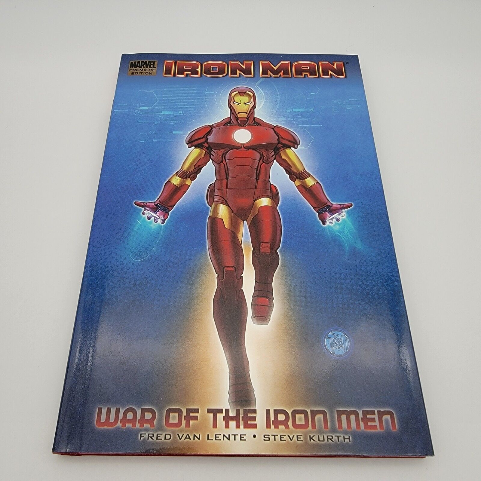 Iron Man War Of the Iron Men Hardcover Graphic Novel First Printing 2010 Lente