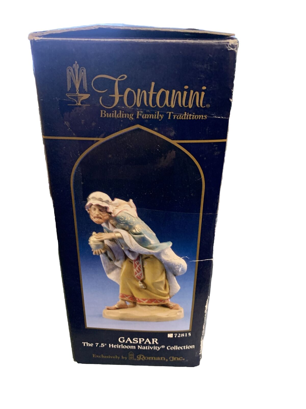 Gaspar from the Fontanini Nativity Collection 7.5 inch Figurine NIOB 72815 King