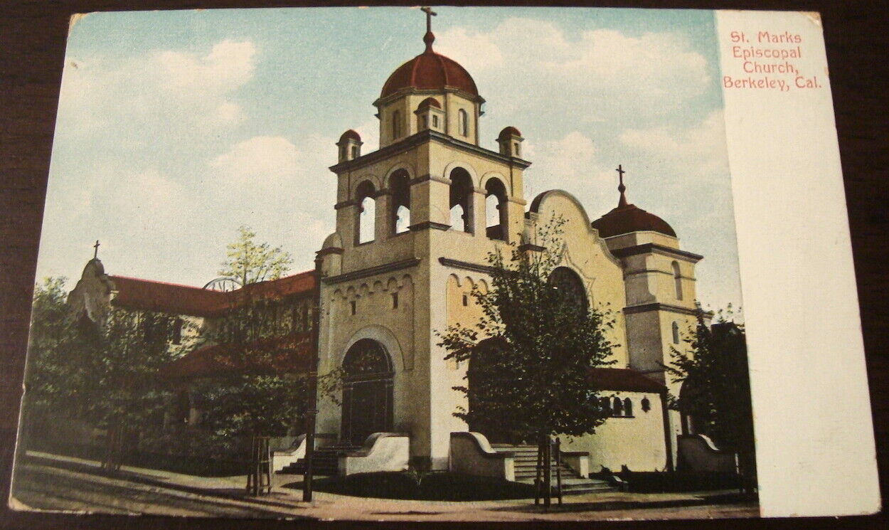 Berkeley California c1908 St. Marks Episcopal Church, Bell Tower