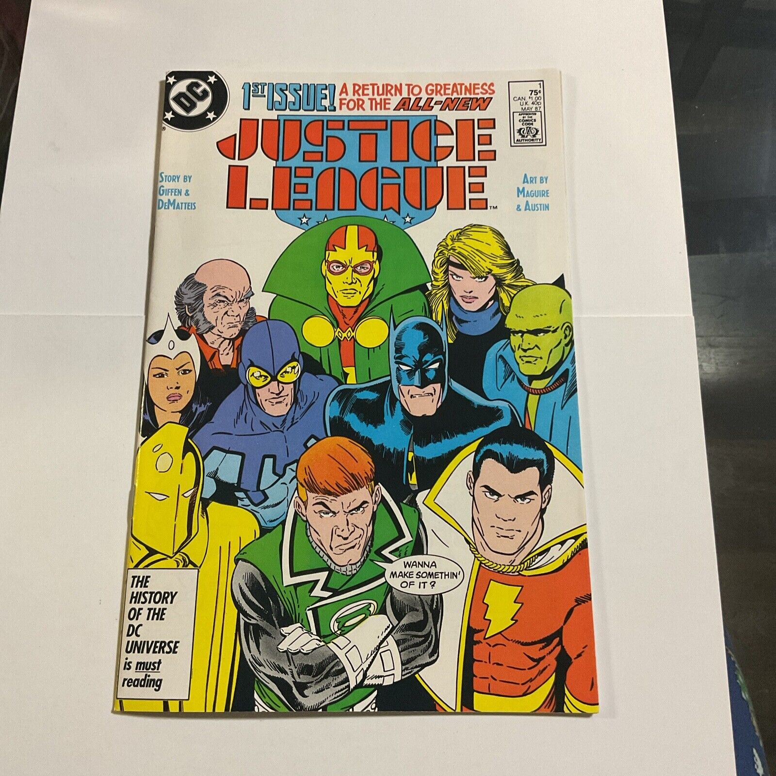 Vintage Justice League #1 VF-NM DC Comics 1987 HIGH GRADE Combined Shipping