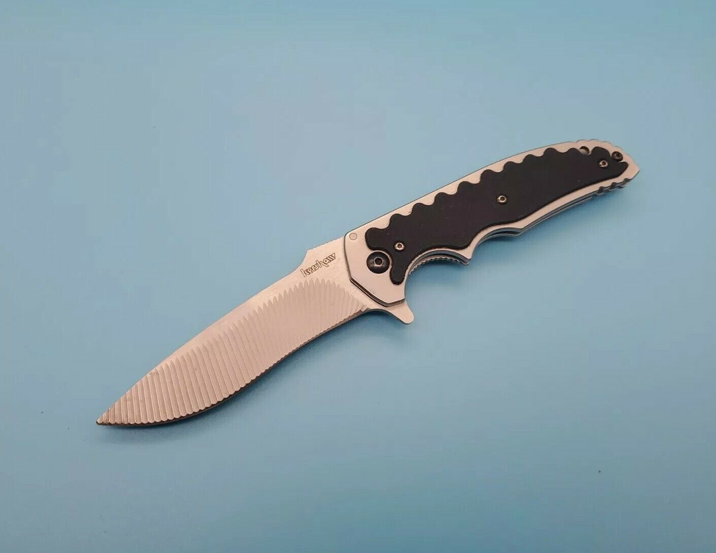 Kershaw 1730 Pocket Knife RJ Martin Design 3D Machined Groove Flipper Blade USA 
