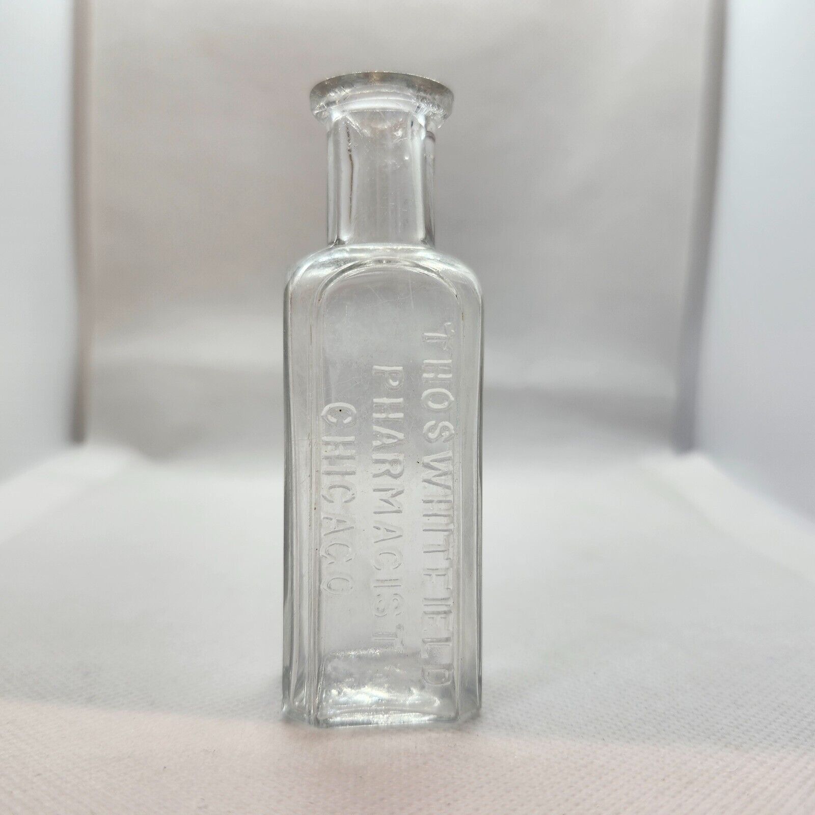 Late 1800\'s Whitfield Pharmacist Medicine Bottle