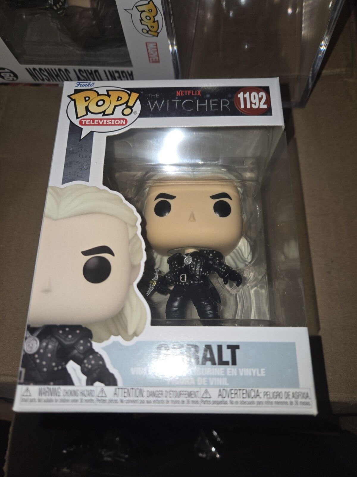 Funko Pop Television Games Netflix The Witcher Geralt #1192 w/ Protector