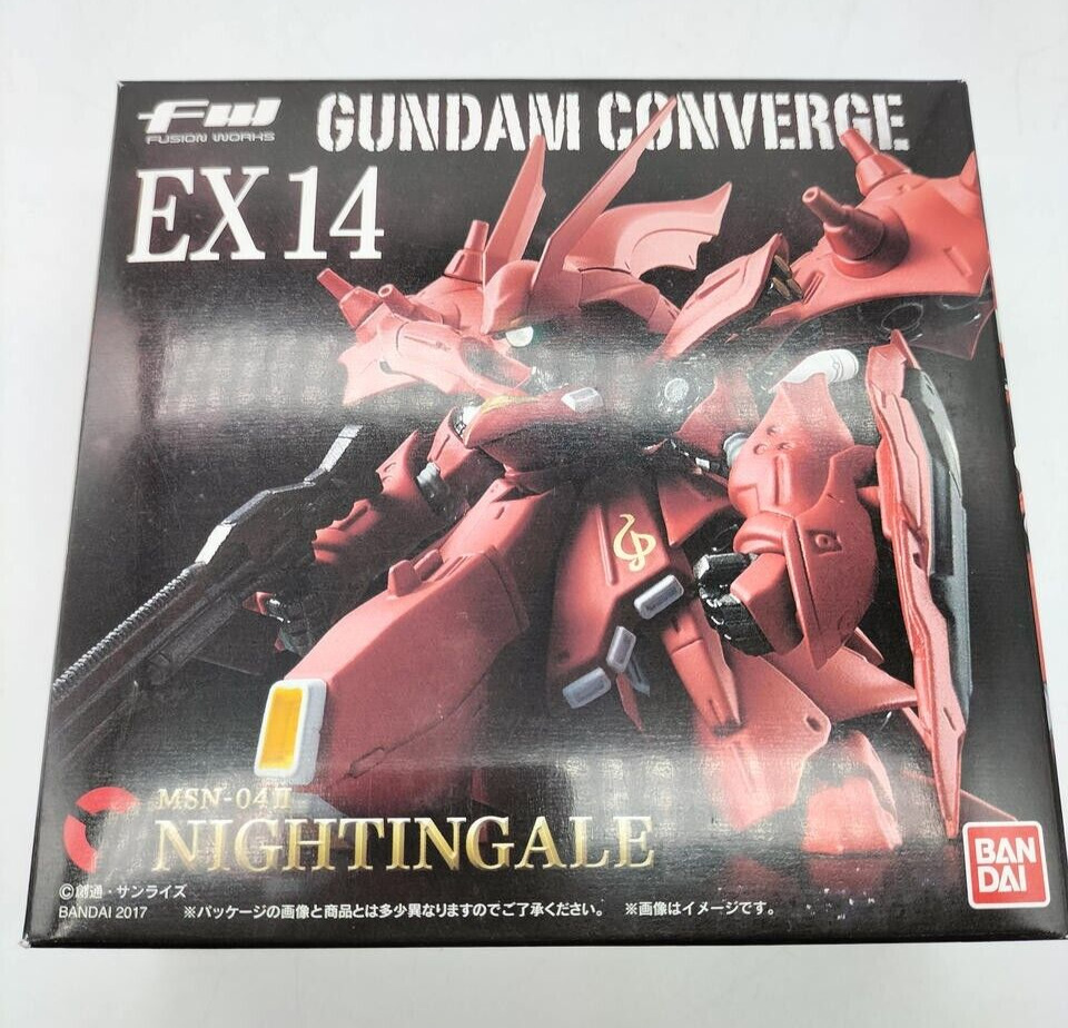 FW Converge EX14 Nightingale Gundam Char\'s Counterattack Bandai Sealed NEW Japan