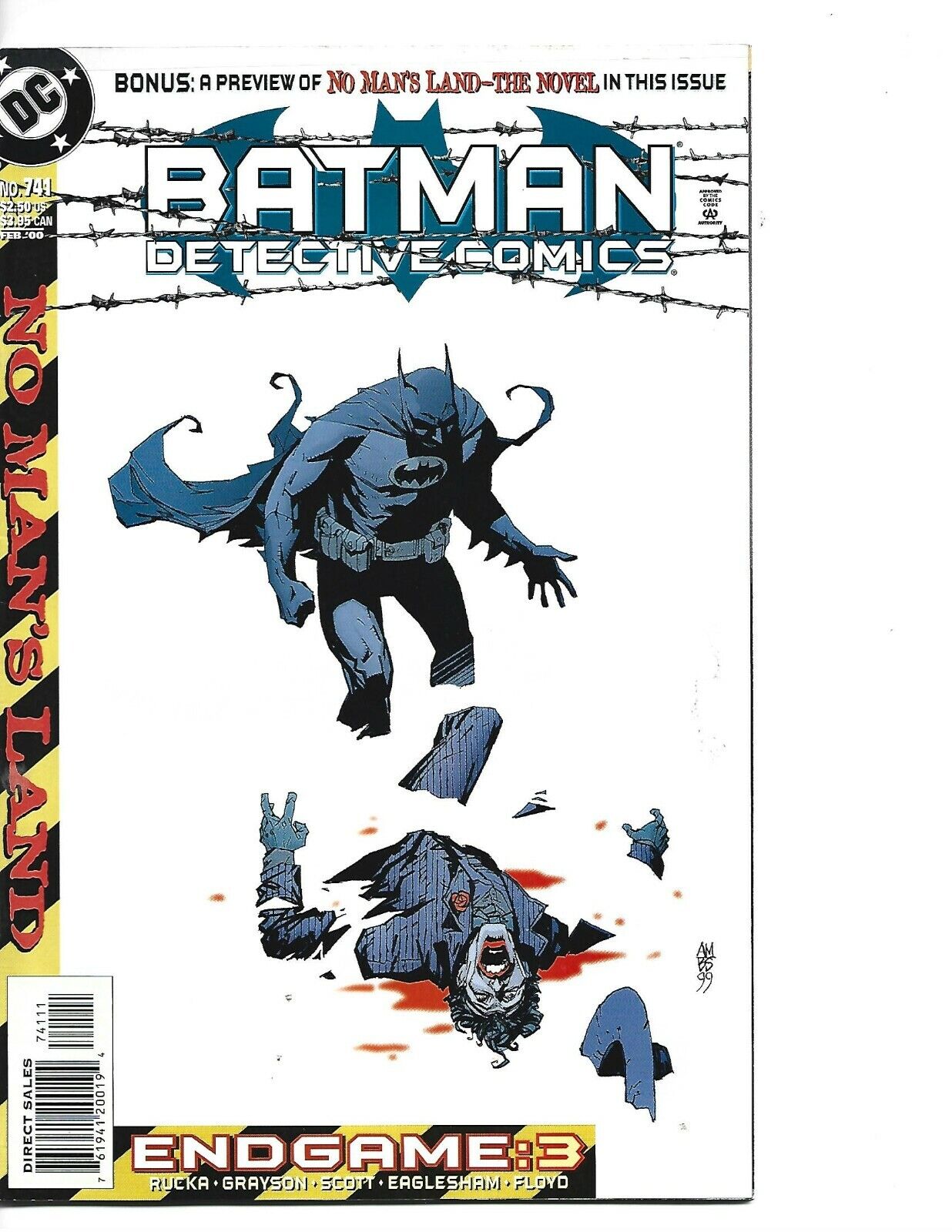 Batman Detective Comics #741 KEY Issue death of major Character  DC Comics 