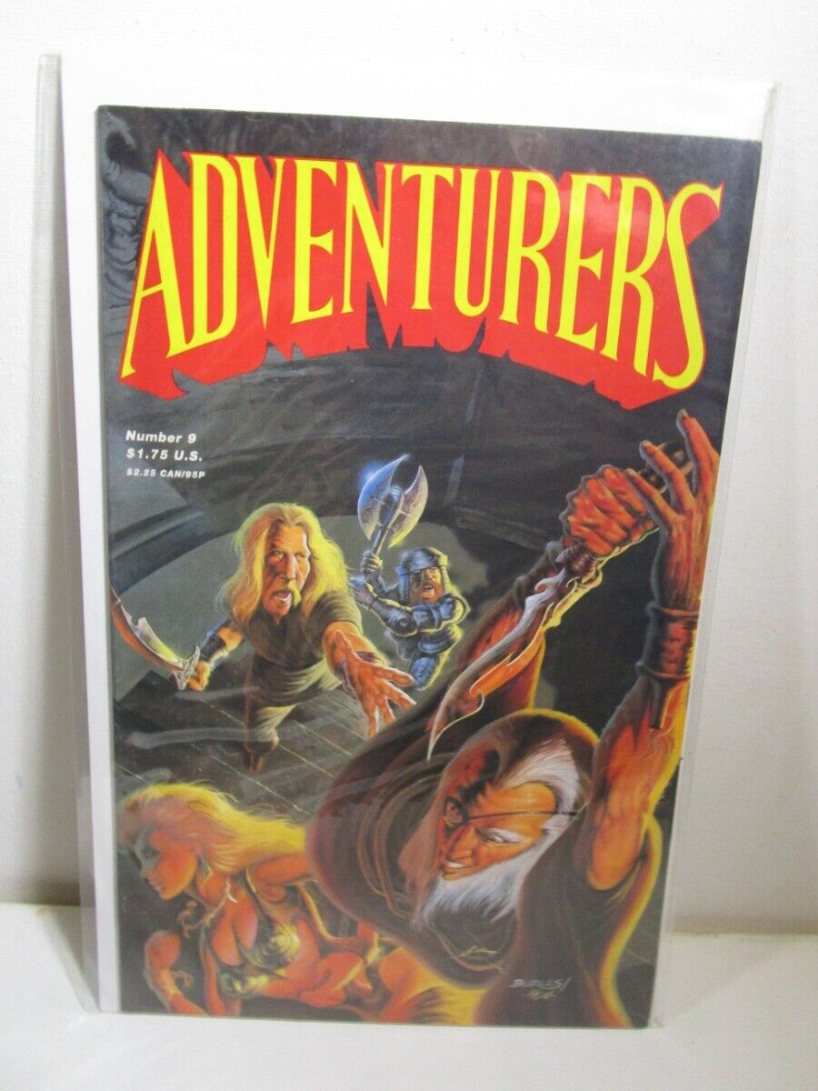 Adventurers #9 Adventure Comics 1987 Bagged Boarded