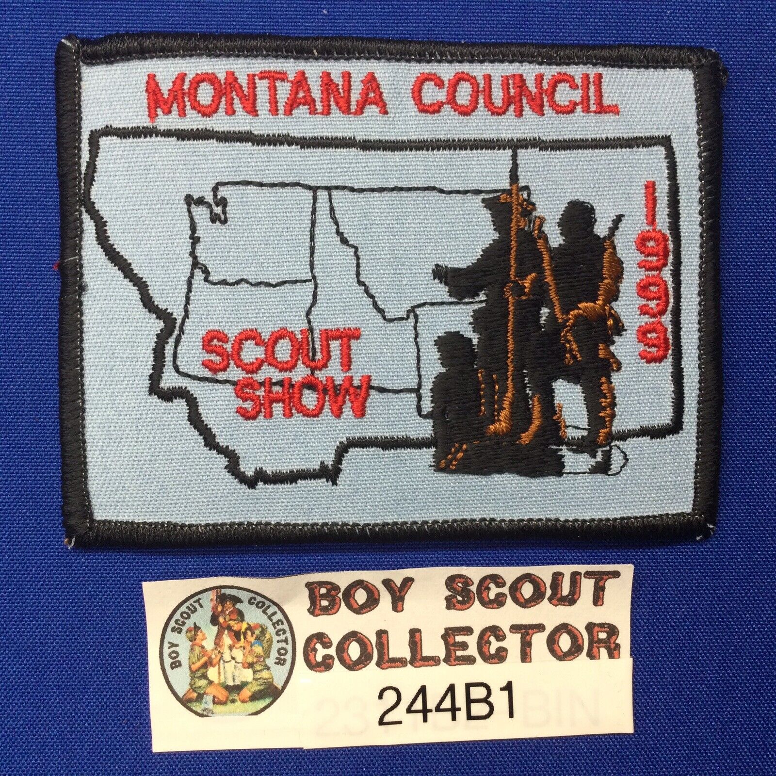 Boy Scout 1999 Montana Council Scout Show Patch 244B1