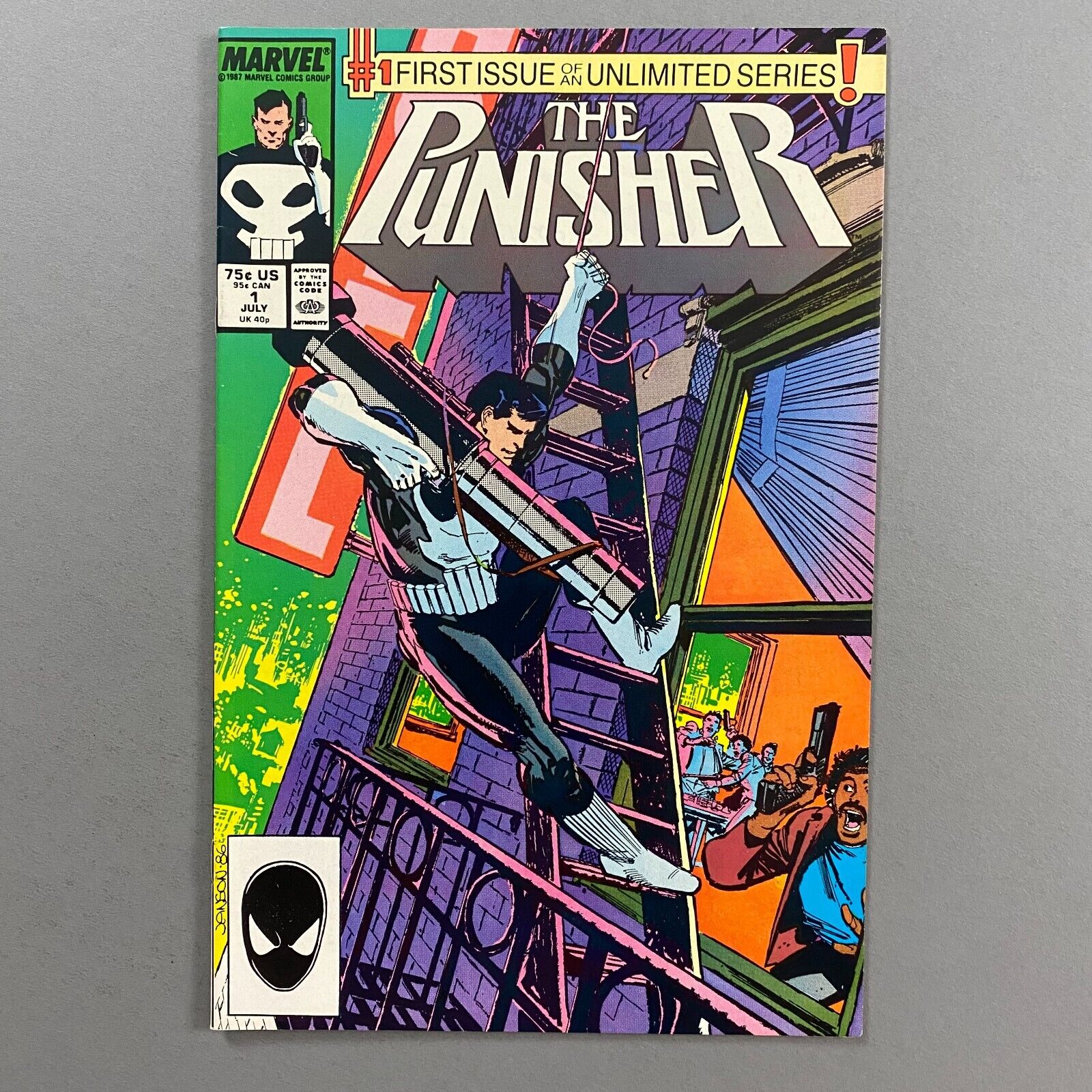 PUNISHER 1 1ST ONGOING SERIES (1987, MARVEL COMICS)