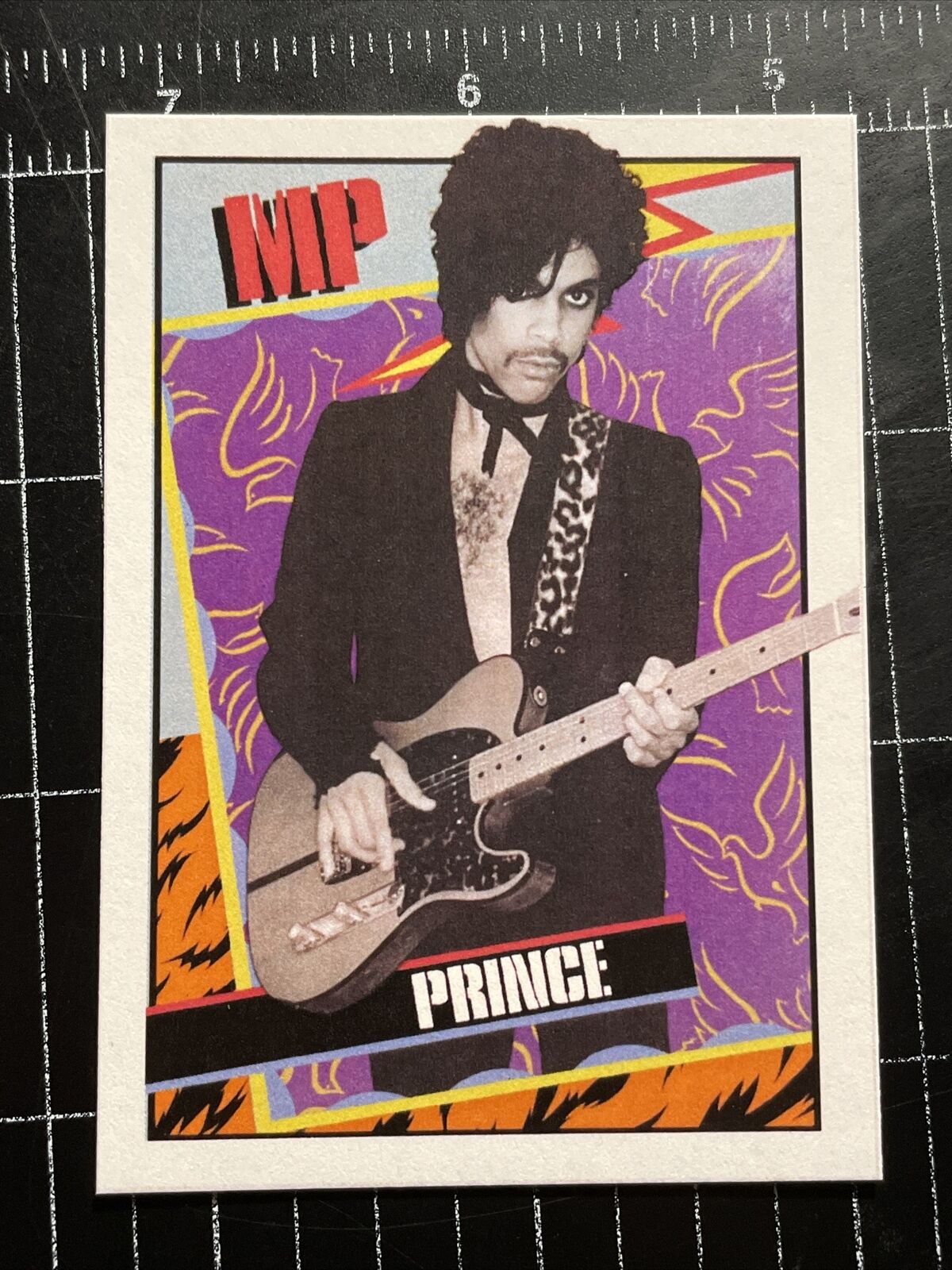Prince Musician Custom 90s Style Trading Card By MPRINTS