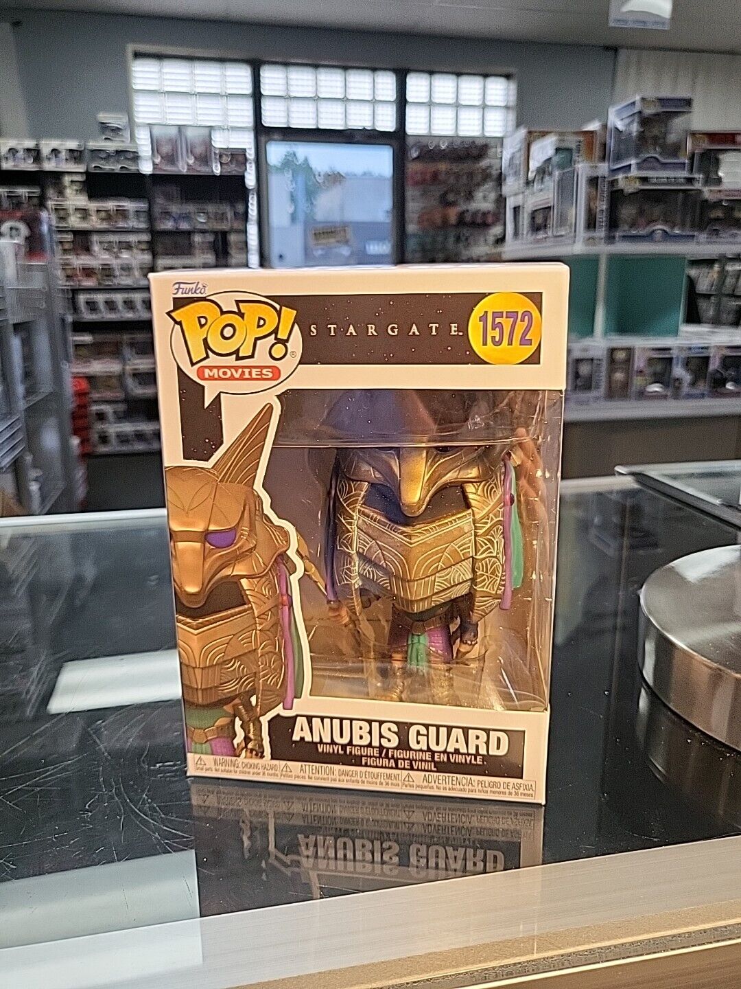 Funko Pop Vinyl: Stargate - Anubis Guard #1572 Ships With Protector 