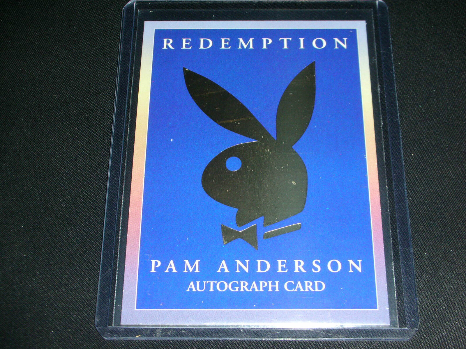 Playboy Best of Pam Anderson Auto Redemption Card