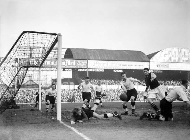 Aston Villa V Bolton 1949 OLD PHOTO 1