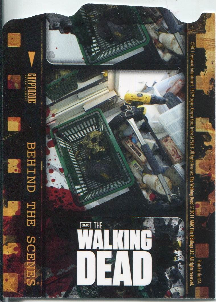 The Walking Dead Season 1 Duplex Behind The Scenes Chase Card C04