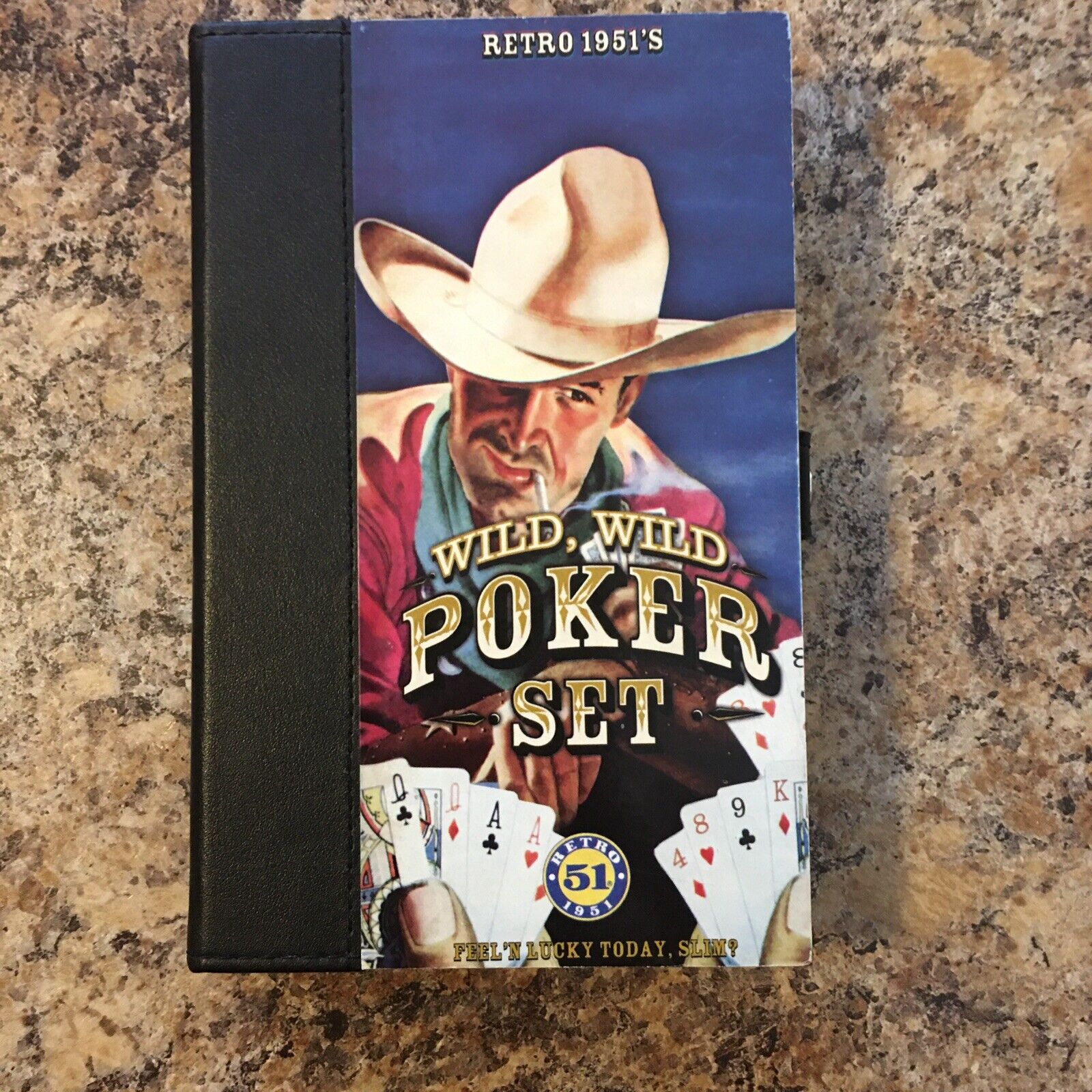 Retro 1951 Wild, Wild Poker Set - Contents Sealed